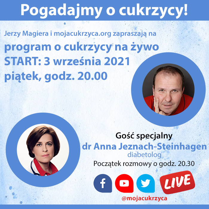 Pogadajmy o cukrzycy - na żywo