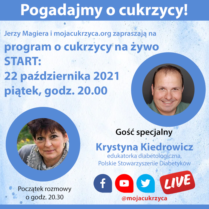 Pogadajmy o cukrzycy - na żywo
