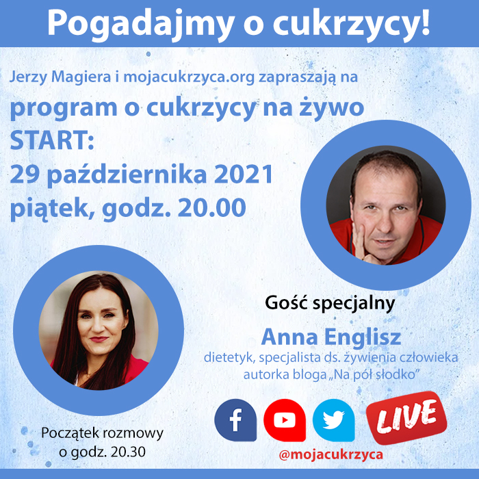Pogadajmy o cukrzycy - na żywo