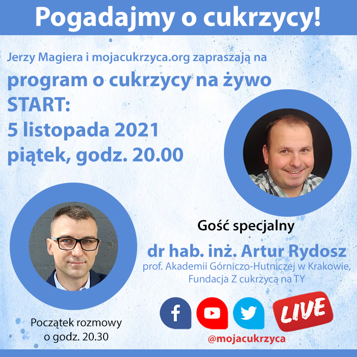 Pogadajmy o cukrzycy - na żywo