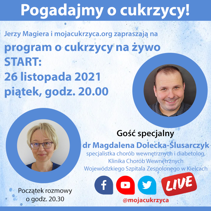 Pogadajmy o cukrzycy - na ywo