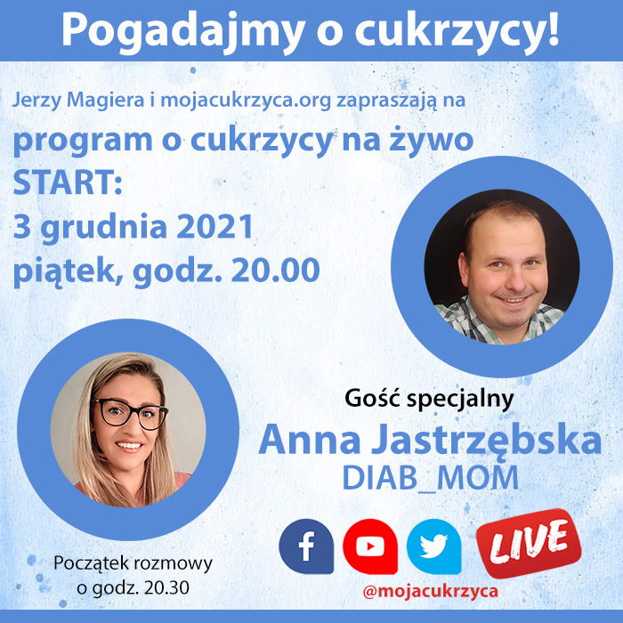 Pogadajmy o cukrzycy - na żywo