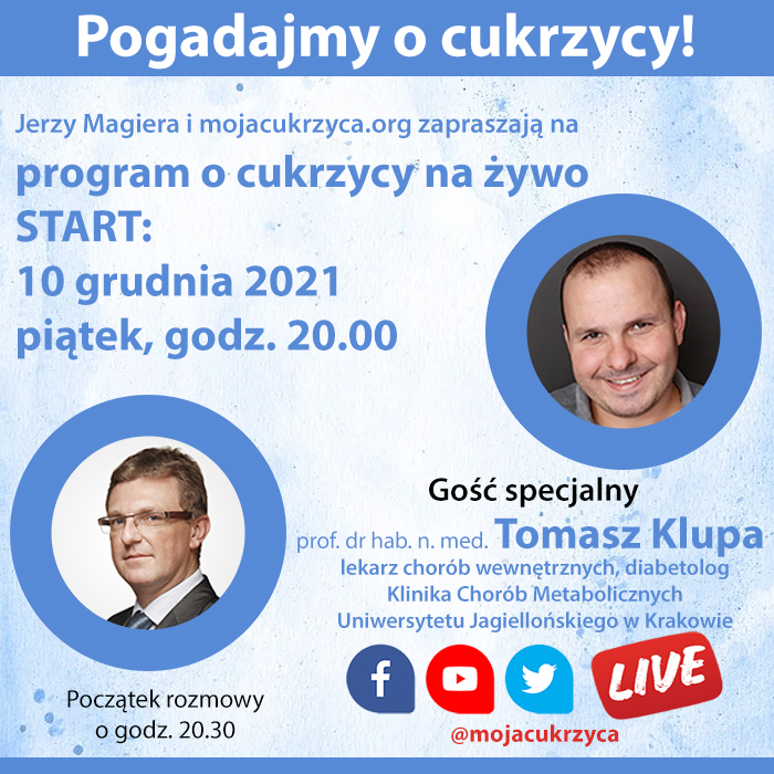 Pogadajmy o cukrzycy - na ywo