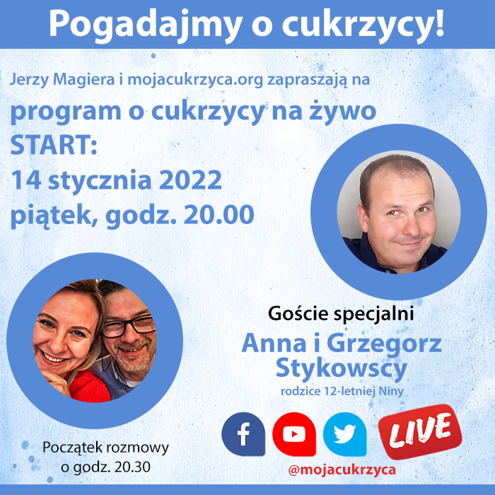 Pogadajmy o cukrzycy - na żywo