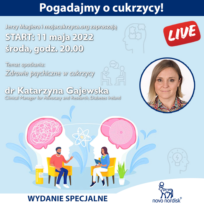 Pogadajmy o cukrzycy - na żywo