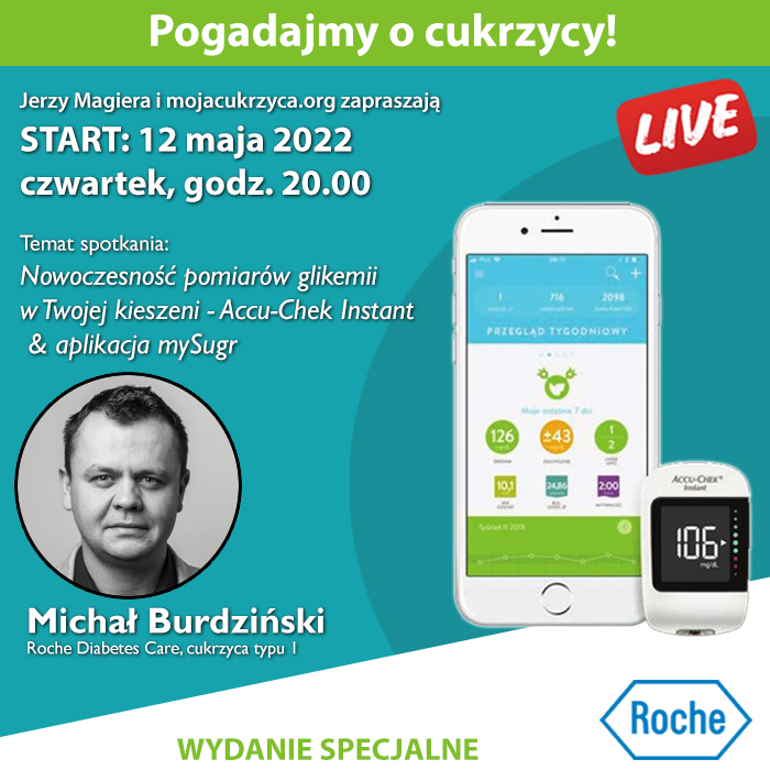 Pogadajmy o cukrzycy - na żywo