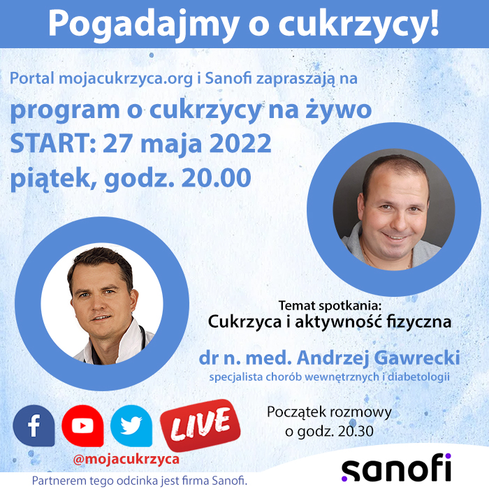 Pogadajmy o cukrzycy - na ywo