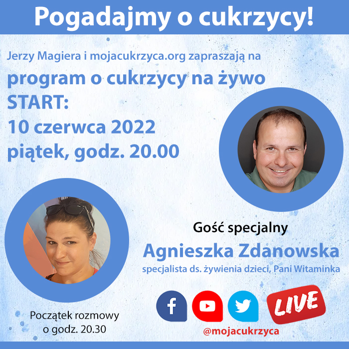 Pogadajmy o cukrzycy - na żywo