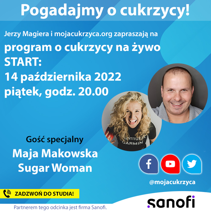 Pogadajmy o cukrzycy - na żywo