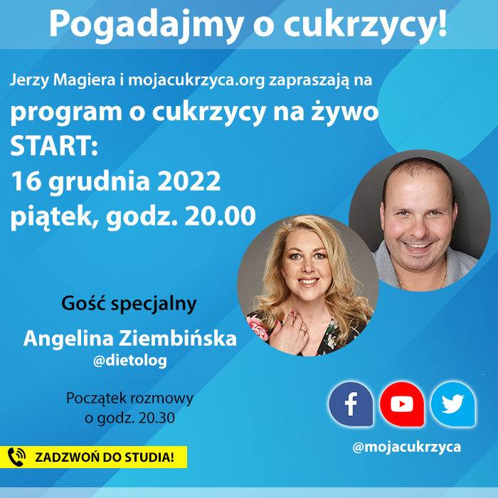 Pogadajmy o cukrzycy - na żywo