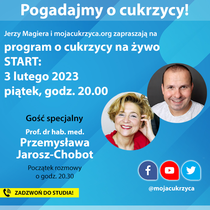 Pogadajmy o cukrzycy - na żywo