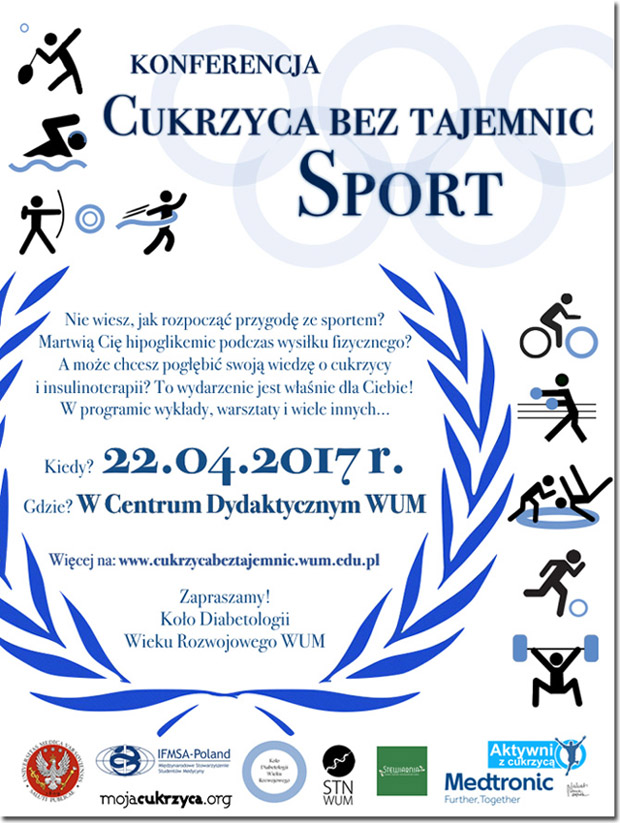 Konferencja w Warszawie: Cukrzyca bez tajemnic. Sport 