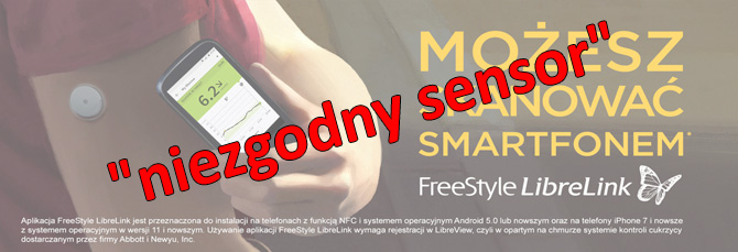 Problem z aplikacją FreeStyle LibreLink na Androida