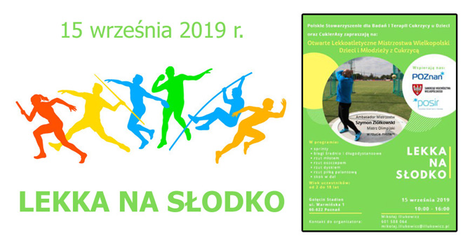 Lekka na słodko: Mistrzostwa Lekkoatletyczne w Poznaniu