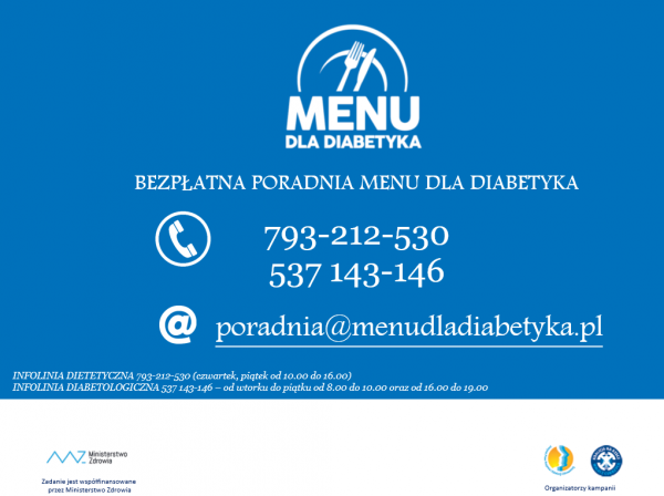 Listopad miesiącem Menu dla diabetyka