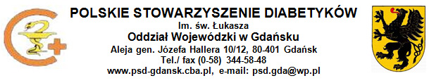 Polskie Stowarzyszenie Diabetykw Oddzia Wojewdzki w Gdasku