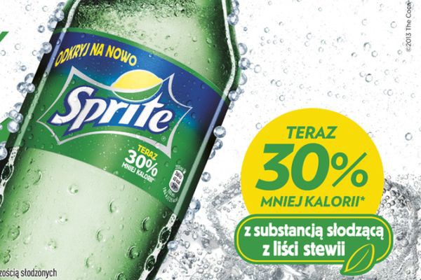 Sprite ze stewi ju w Polsce - mniej WW i kcal