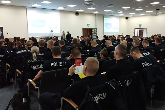 Doskonała akcja Słodkiej Jedynki - kolejne szkolenie Służb Mundurowych