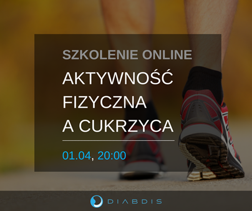 Szkolenie Diabdis - Webinarium: Aktywno fizyczna a cukrzyca