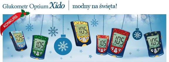 Konkurs - Glukometr Optium Xido modny na święta!