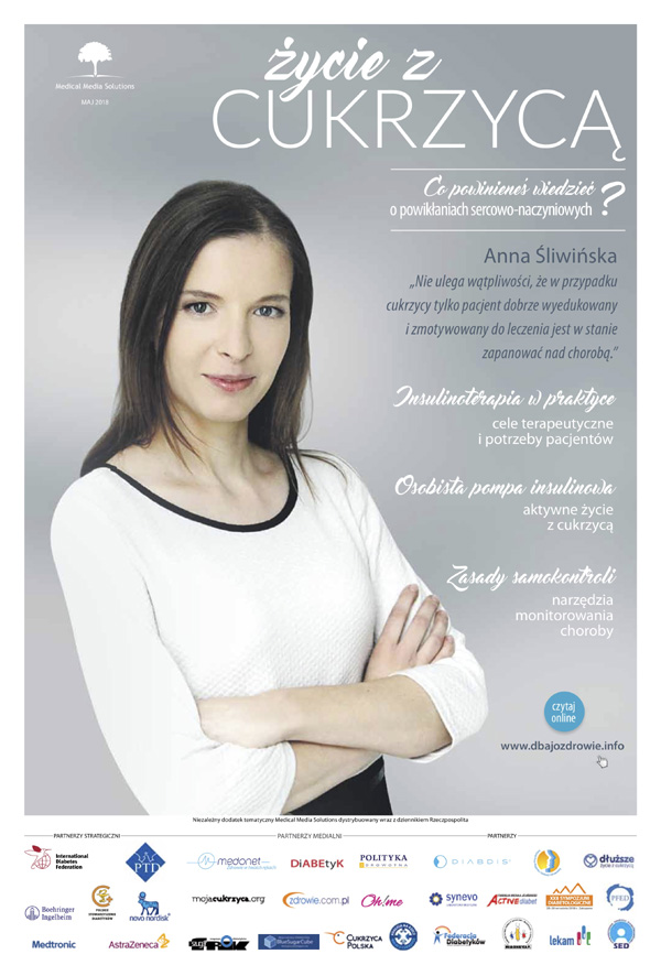 Kampania prasowo-internetowa: ŻYCIE Z CUKRZYCĄ