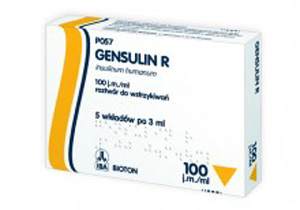 Gensulin R