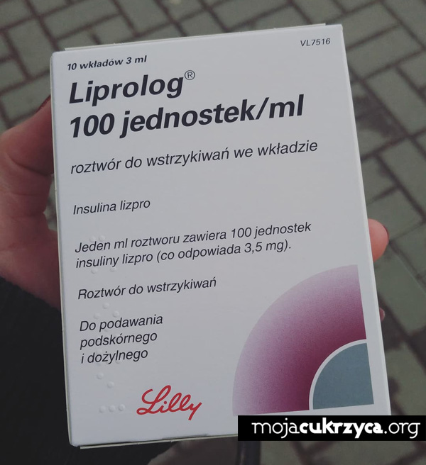 Insulina Liprolog (insulina lispro)