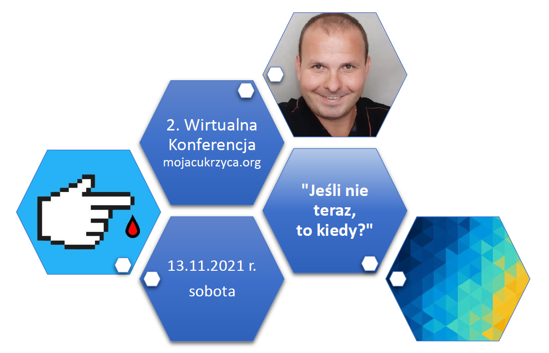 Zapraszamy na 2. Wirtualną Konferencję mojacukrzyca.org - 13 listopada 2021 roku