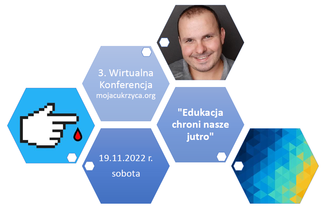 Zapraszamy na 3. Wirtualną Konferencję mojacukrzyca.org - 19 listopada 2022 roku