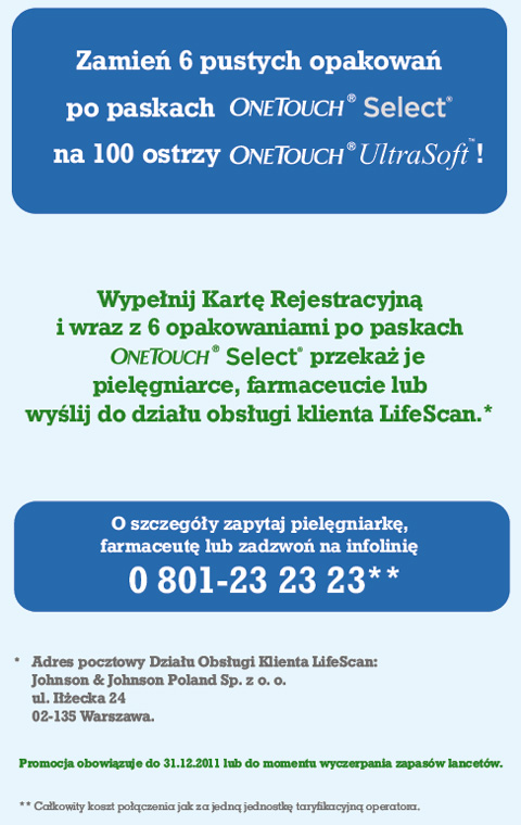 6 pustych opakowań zamień na 100 ostrzy