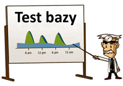 Jak wykona test bazy w pompie insulinowej?