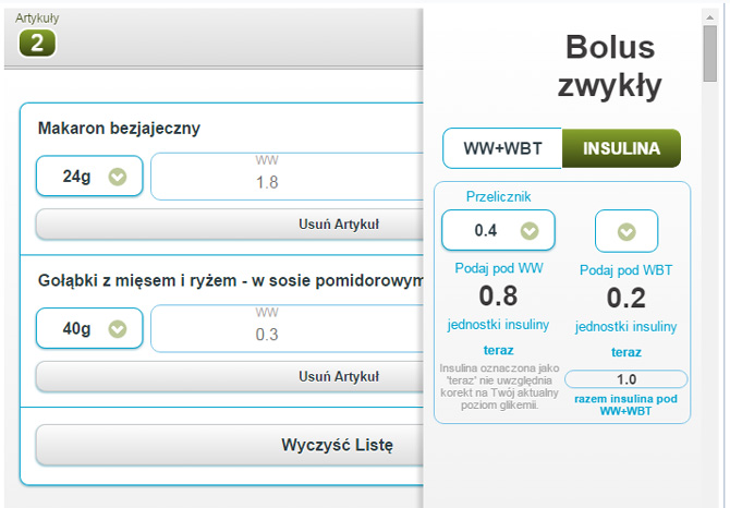 Kalkulator wymienników - 3mamcukier.pl