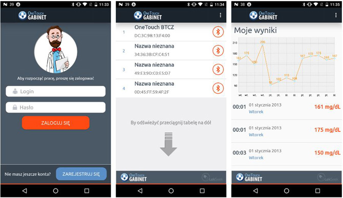 Cukrzyca pod kontrol aplikacji OneTouch Gabinet