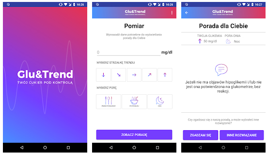 Nowa aplikacja dla diabetykw - GLU&TREND