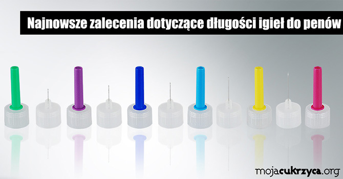 Najnowsze zalecenia dotyczące długości igieł do penów