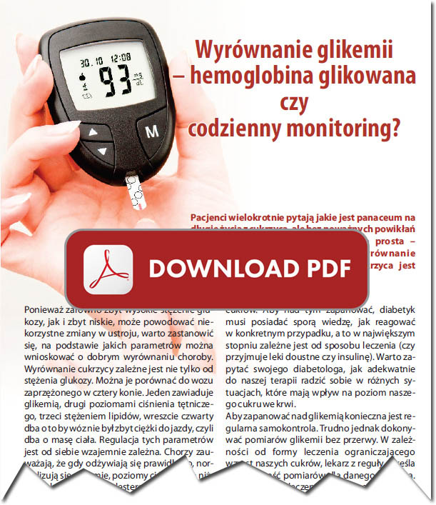 Wyrównanie glikemii - hemoglobina glikowana czy codzienny monitoring?