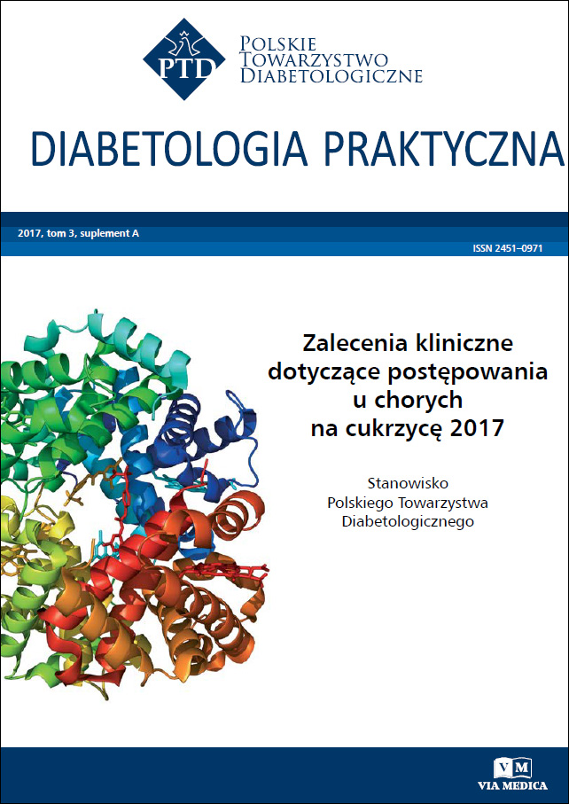 Zalecenia kliniczne dotyczące postępowania u chorych na cukrzycę 2017