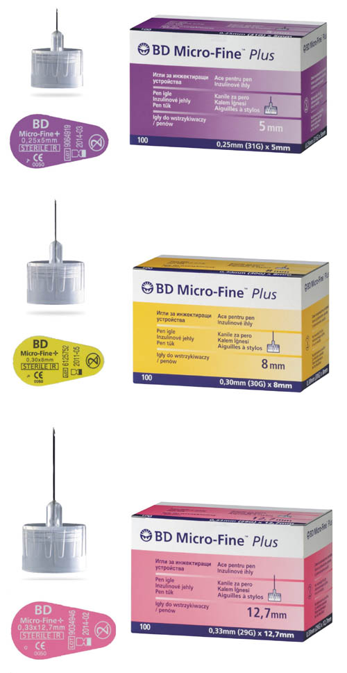 Igły BD Micro-Fine Plus