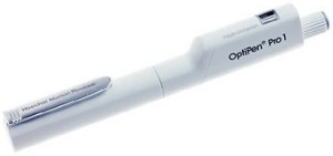 Z wstrzykiwaczem OptiPen® Pro stosuje się wkłady insulinowe o objętości 3-ml IU 100 wytwarzane przez Aventis Pharmaceuticals Inc. (insulina Lantus).