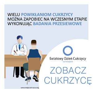Światowy Dzień Cukrzycy infografika