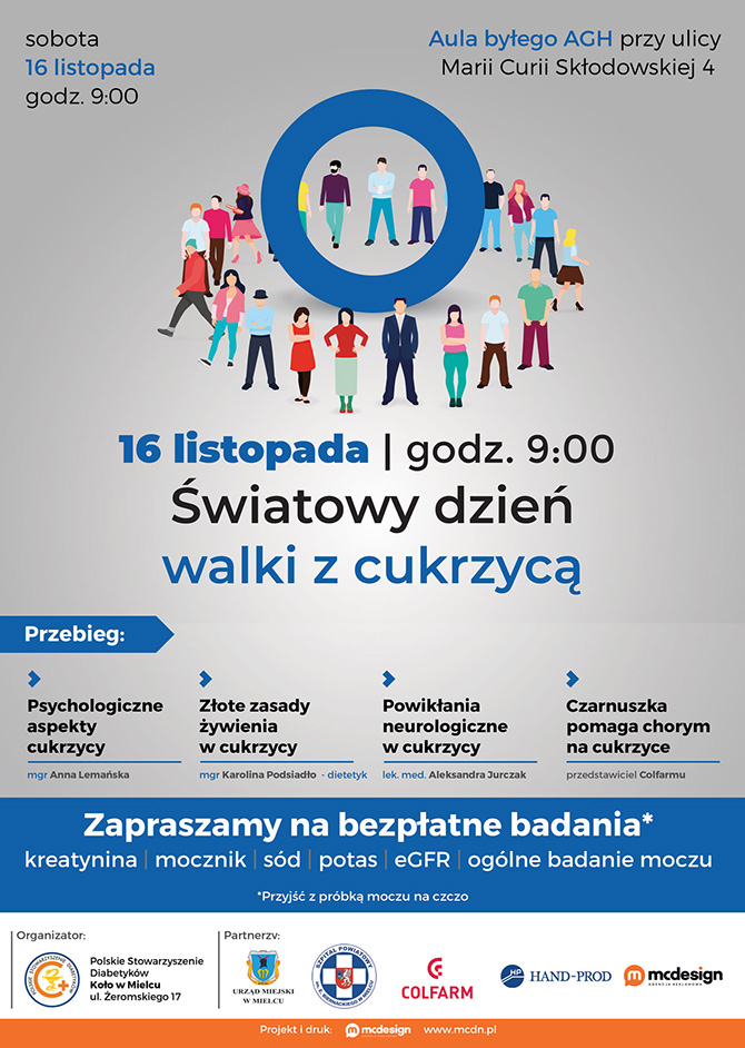 Światowy Dzień Walki z Cukrzycą w Mielcu