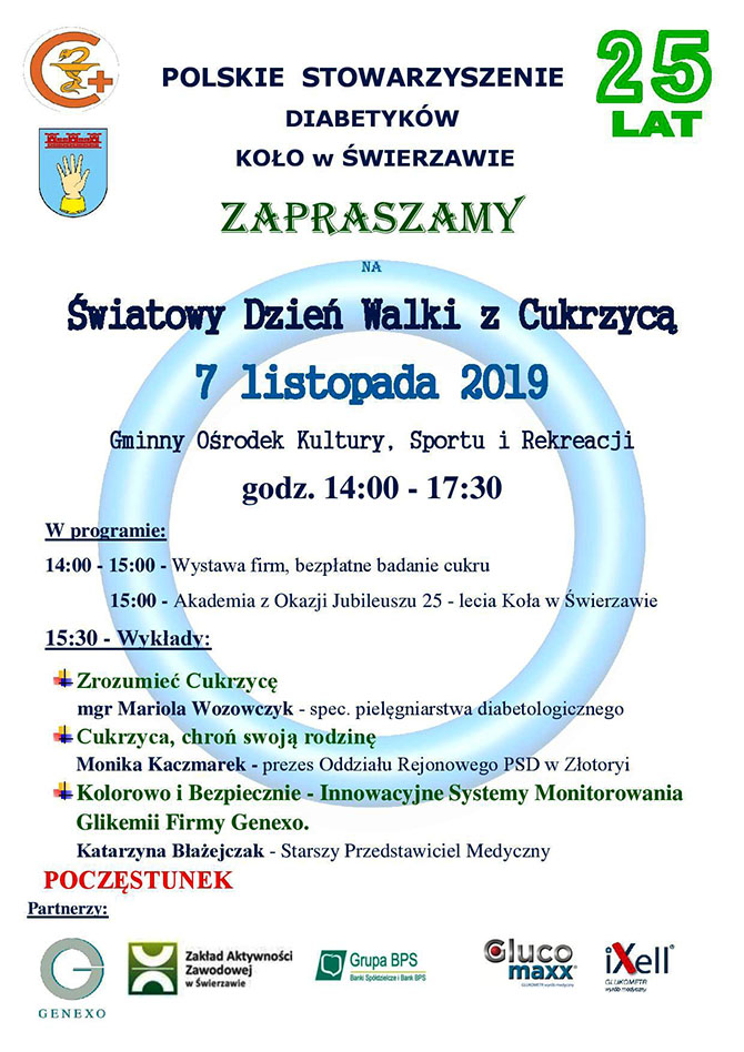 Obchody Światowego Dnia Walki z Cukrzycą w Świerzawie