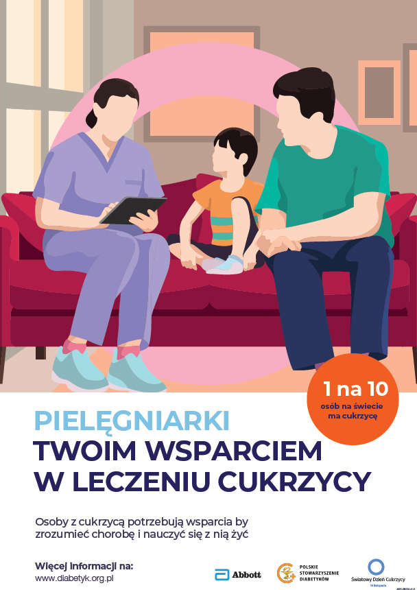 Plakat na Światowy Dzień Cukrzycy 2020